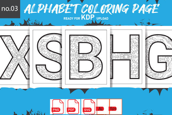 Review: Alphabet Coloring Upper Mom SVG Bundle3