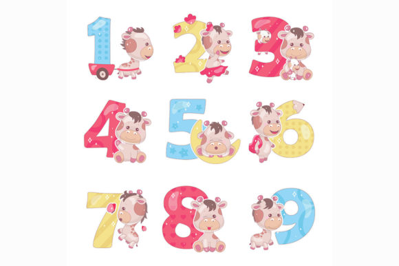 Review: Cute Numbers with Baby Giraffe for Embroidery