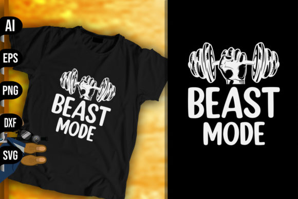Reviewing Beast Mode Funny Fitness Workout for Embroidery