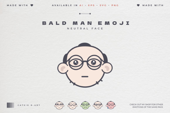 Reviewing the Bald Man Emoji for Real Embroidery Projects