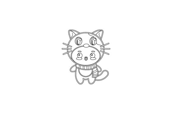 Reviewing the Cat Animal Funny Costume Outline for Embroidery
