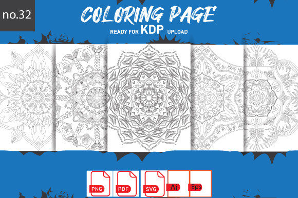 Reviewing the Coloring Page SVG Bundle for KDP