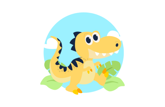 Reviewing the Dinosaurus Yellow Cute Art for Embroidery