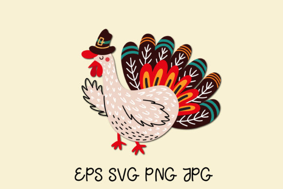 Reviewing the Funny Turkey in Hat for Holiday Embroidery